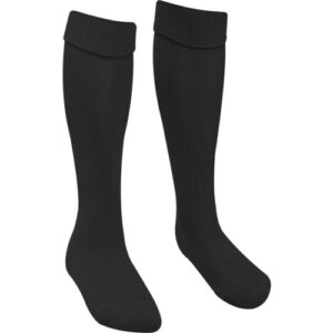 **Clearance** Black Football Socks