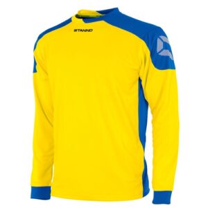 **Clearance** Stanno Campione Kit Bundle (Yellow/Royal) - 15 x Large L/S Jersey's, 15 x XL Shorts,15 x UK 7-10 Socks