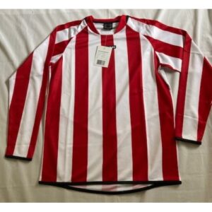 **Clearance** Stanno Goteborg White/Red Stripe Jersey (411114-2600)