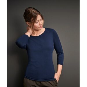 TEE JAYS Women's Stretch 3/4 Sleeve Tee (TJ025)