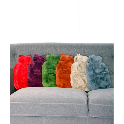 Super luxury faux fur hot water bottle and cover (RI021) - Image 3
