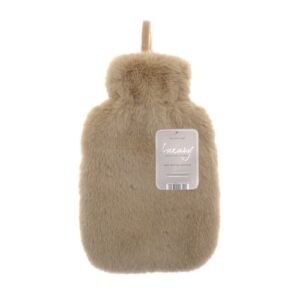 Super luxury faux fur hot water bottle and cover (RI021)