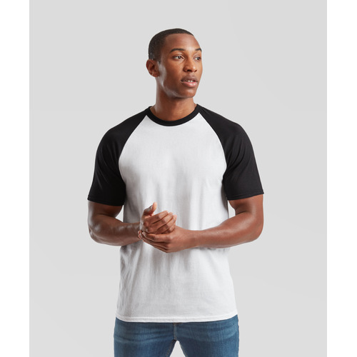 Fruit of the Loom S/Sleeve Baseball Tee (SS026)