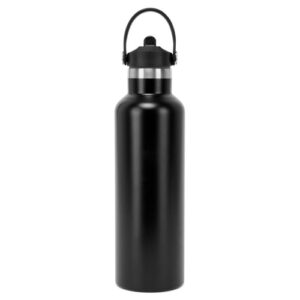 TriDri® Vacuum sports water bottle with flip-up straw (TR700)